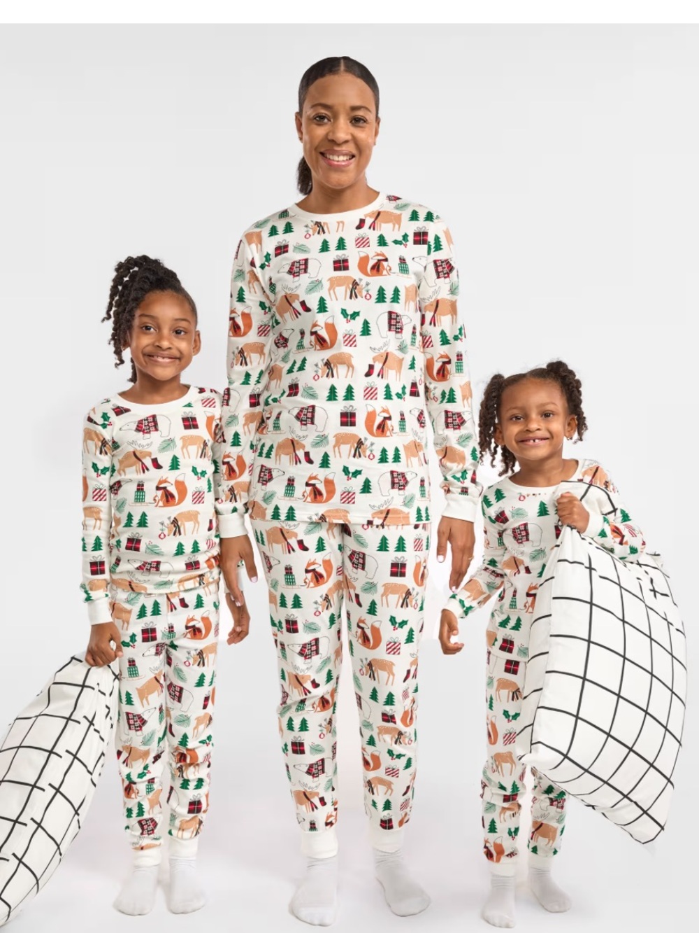 The children’s place unisex Christmas matching family pajamas